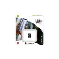Kingston 128GB microSDXC Canvas Select - Reliable High-Speed Storage SDCS2/128GB